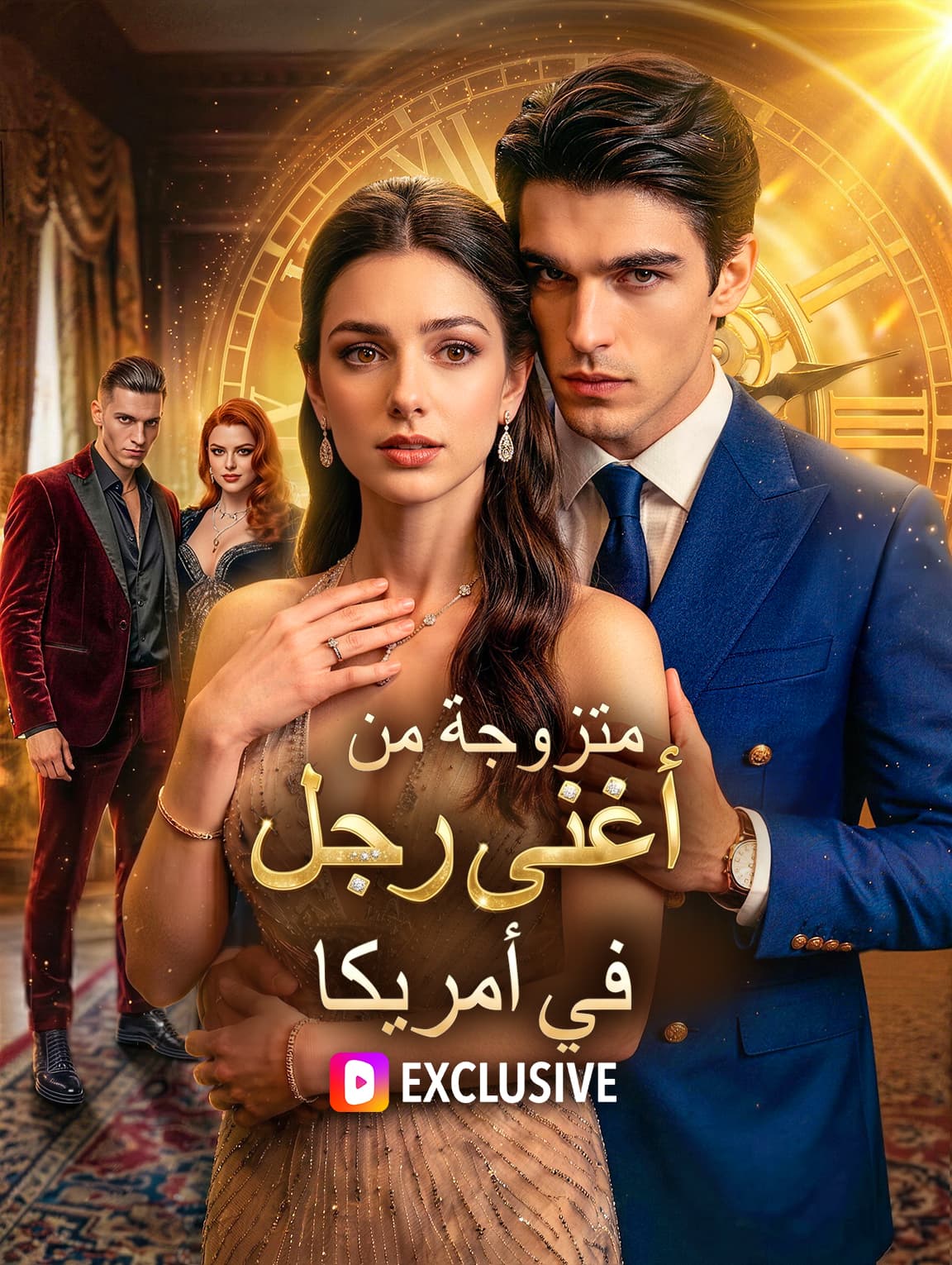 متزوجة من أغنى رجل في أمريكا(بالعربية)