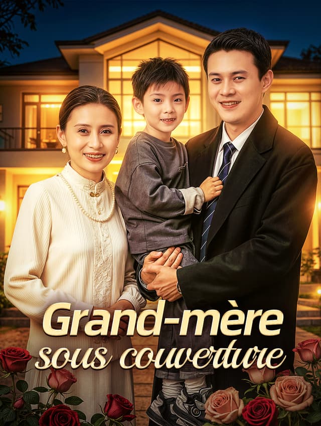 Grand-mère sous couverture