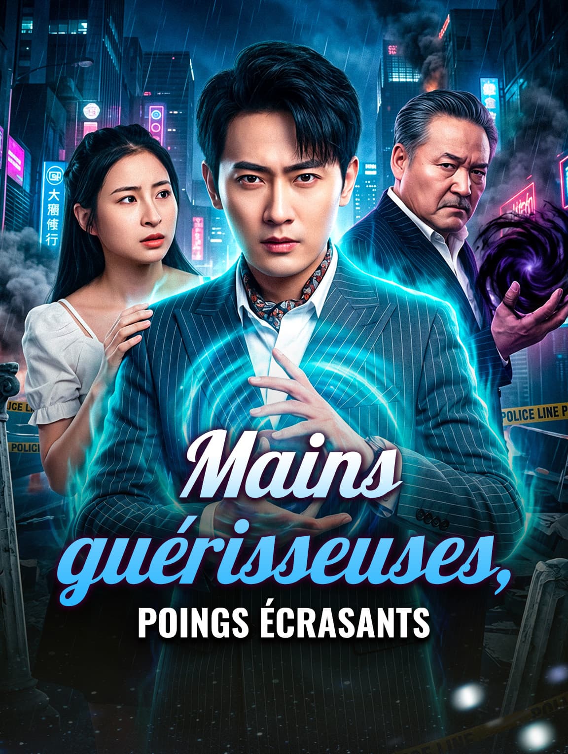 Mains guérisseuses, poings écrasants