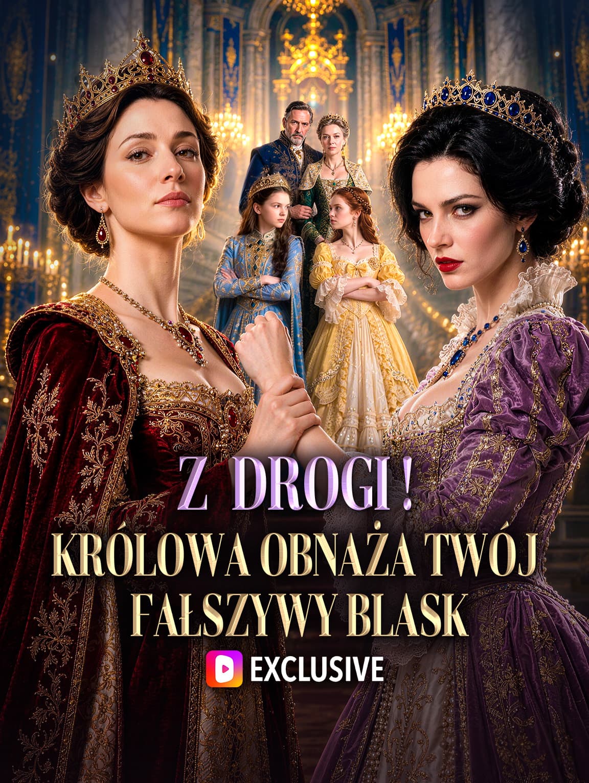 Z drogi! Królowa obnaża twój fałszywy blask