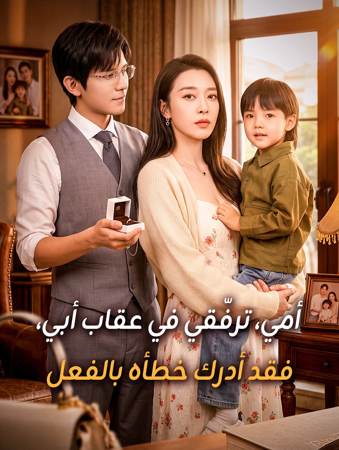 أمي، ترفّقي في عقاب أبي، فقد أدرك خطأه بالفعل