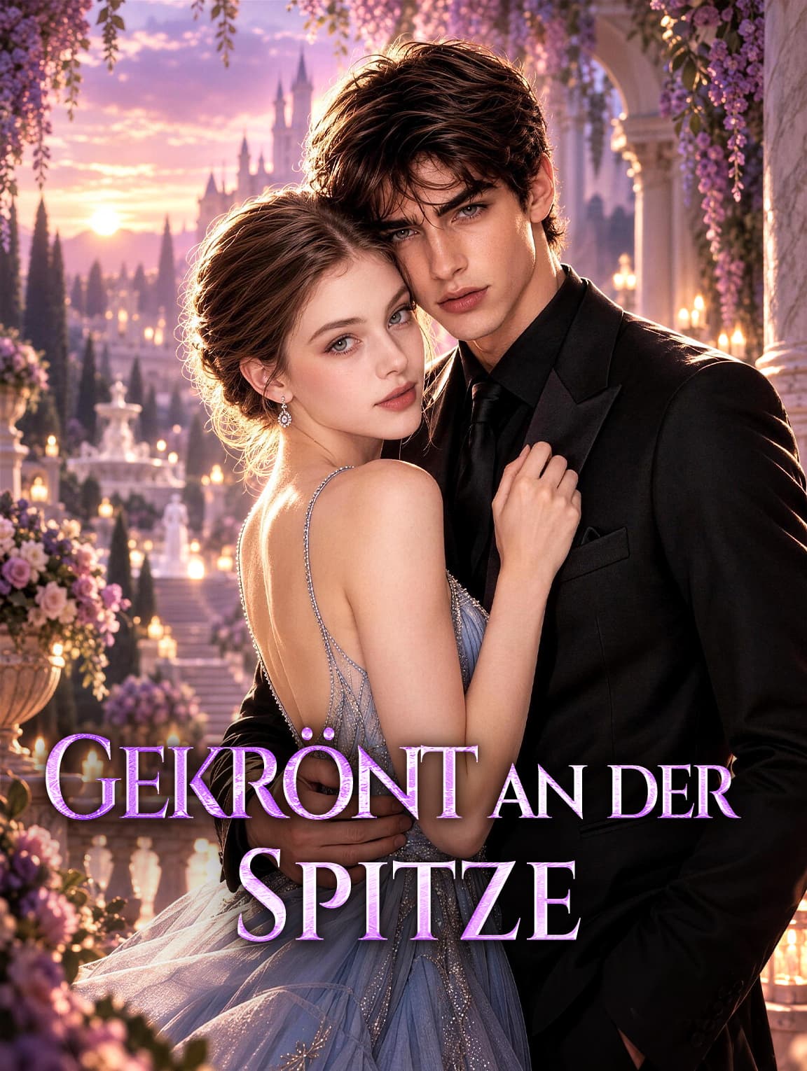 Gekrönt an der Spitze