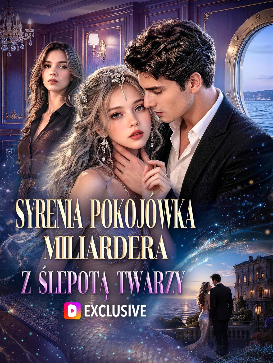 Syrenia pokojówka miliardera z ślepotą twarzy(Wersja dubbingowana)