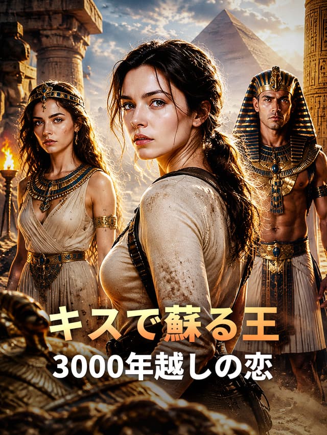 キスで蘇る王、3000年越しの恋