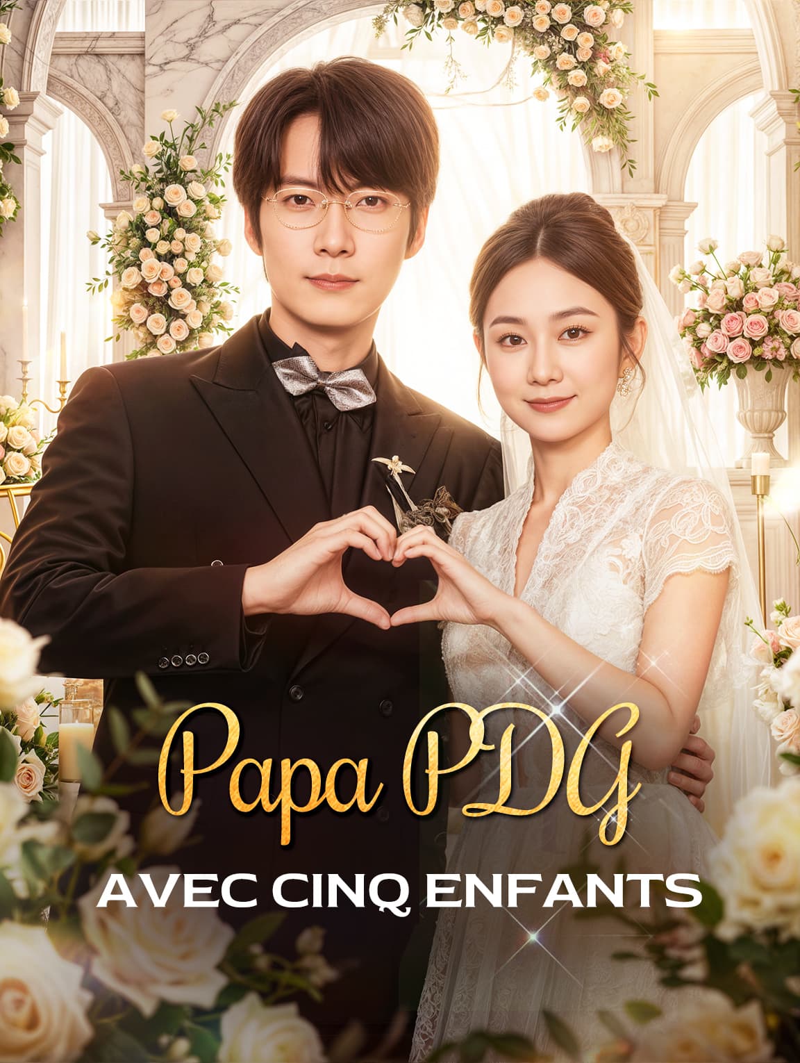 Papa PDG avec cinq enfants