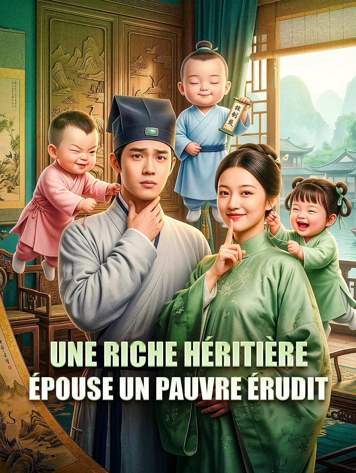 Une riche héritière épouse un pauvre érudit