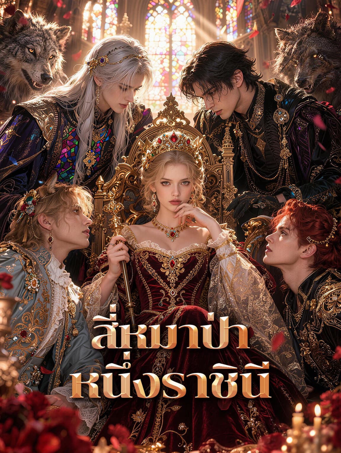 สี่หมาป่า หนึ่งราชินี(พากย์เสียง)
