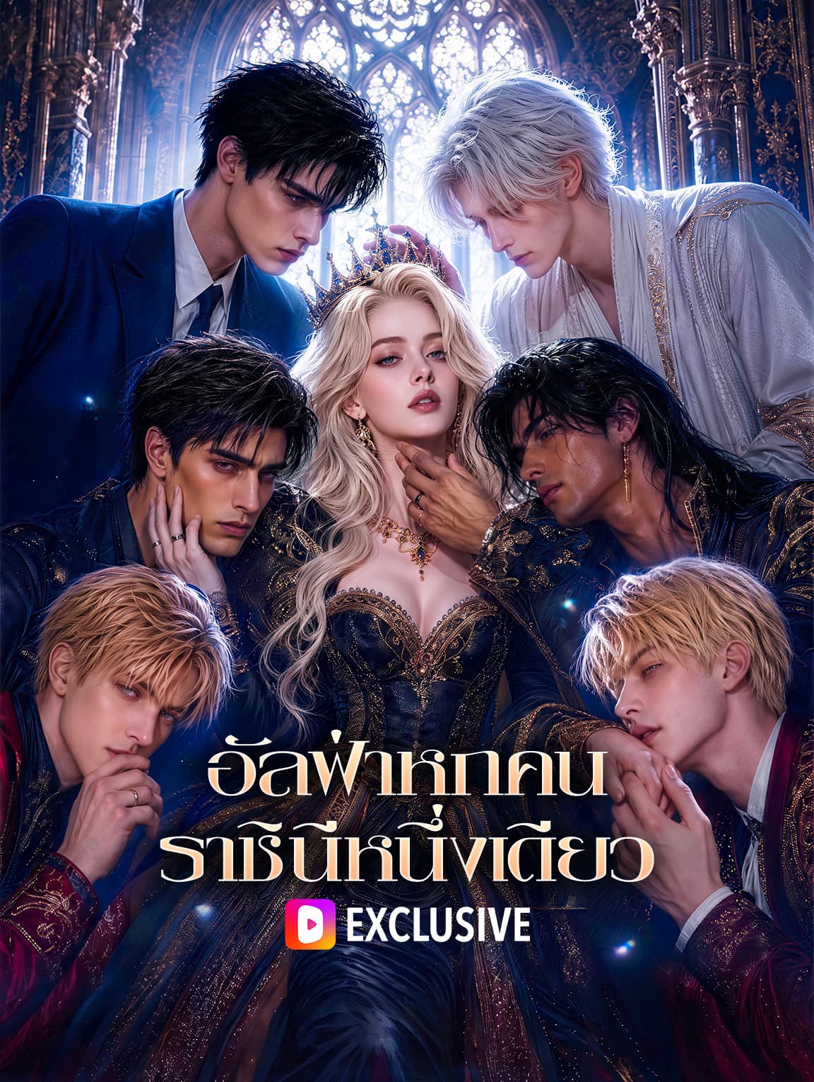 อัลฟ่าหกคน ราชินีหนึ่งเดียว(พากย์เสียง)