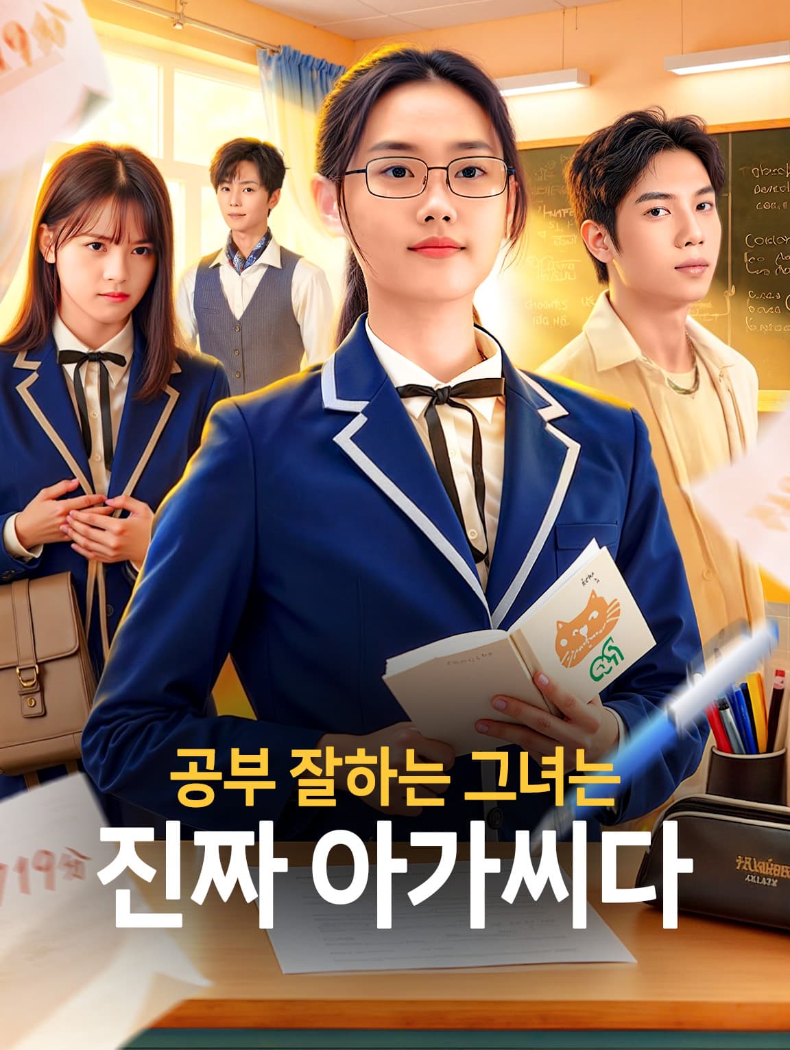 공부 잘하는 그녀는 진짜 아가씨다(더빙)
