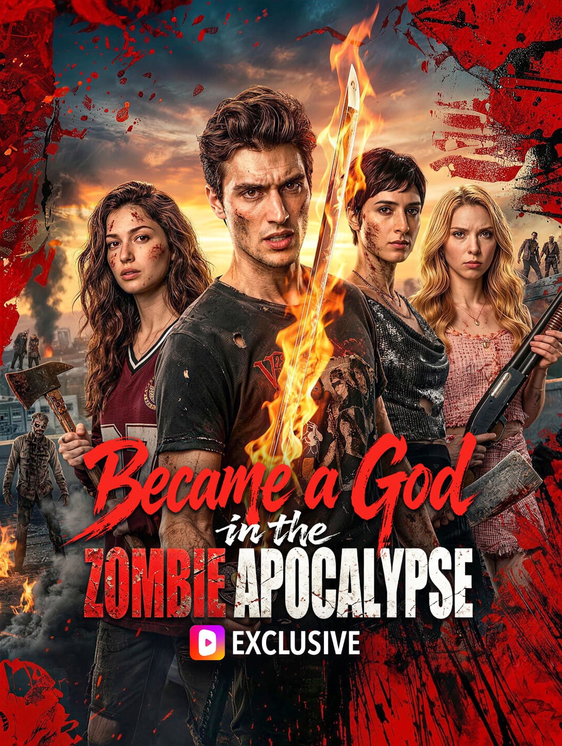 Am Devenit Zeu în Apocalipsa Zombie(Dublat)