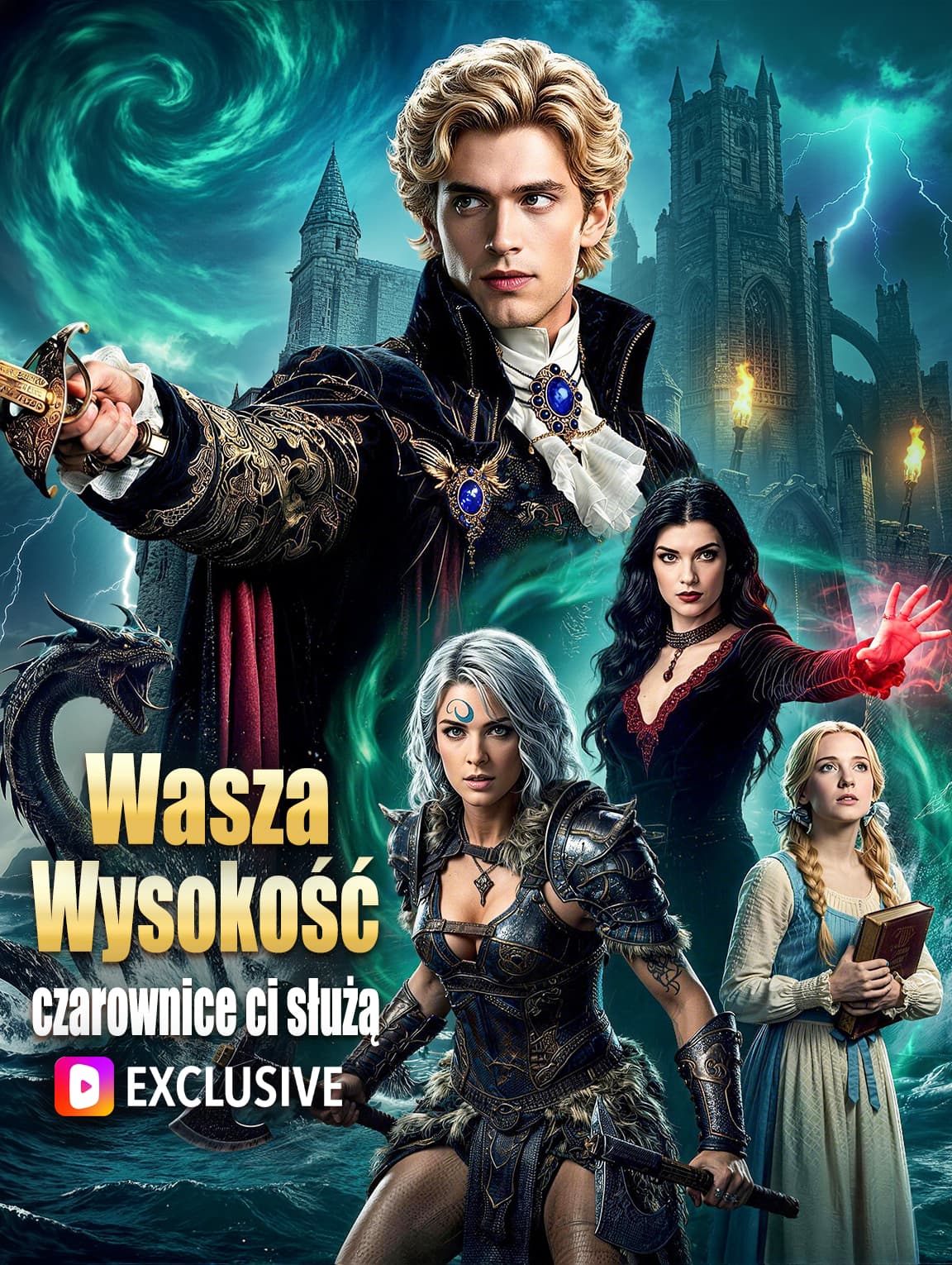 Wasza Wysokość, czarownice ci służą(Wersja dubbingowana)