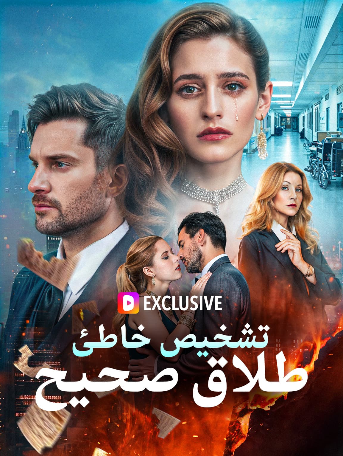 تشخيص خاطئ، طلاق صحيح(بالعربية)