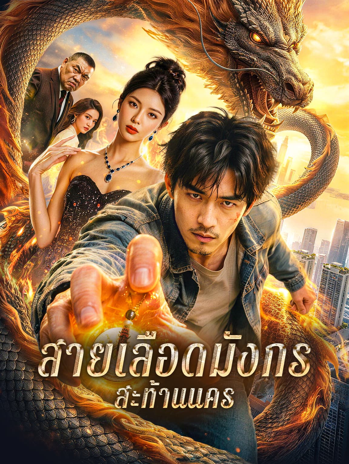 สายเลือดมังกร สะท้านนคร(พากย์เสียง)