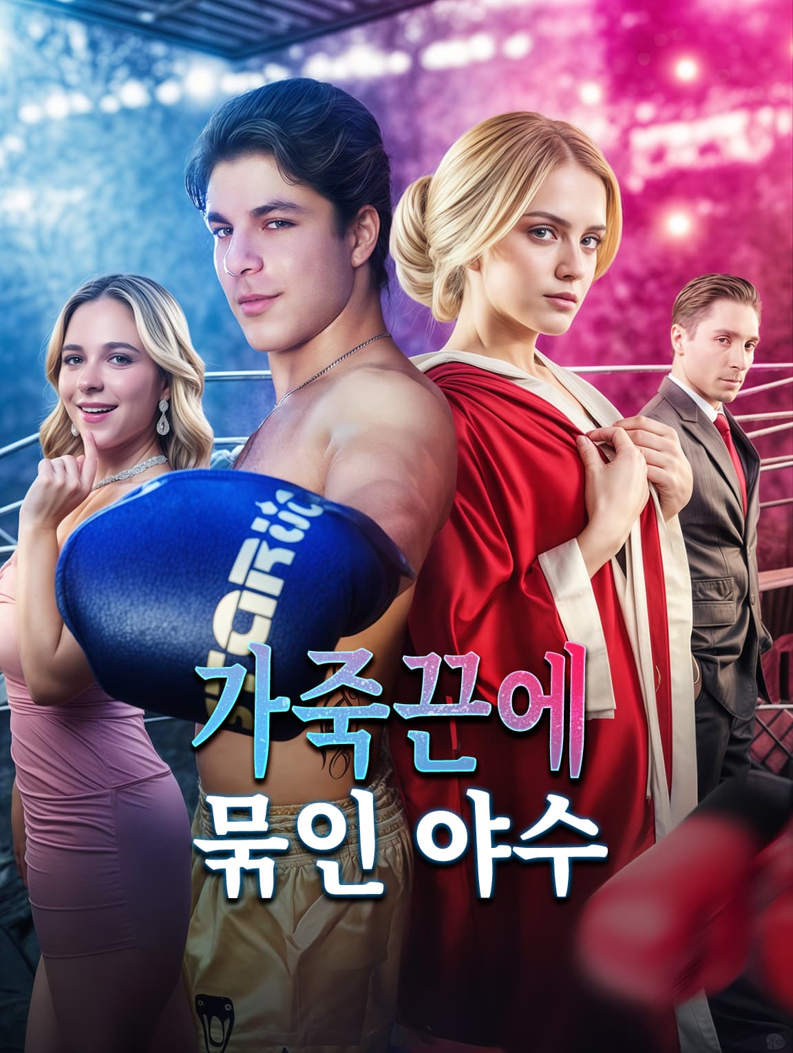 가죽끈에 묶인 야수