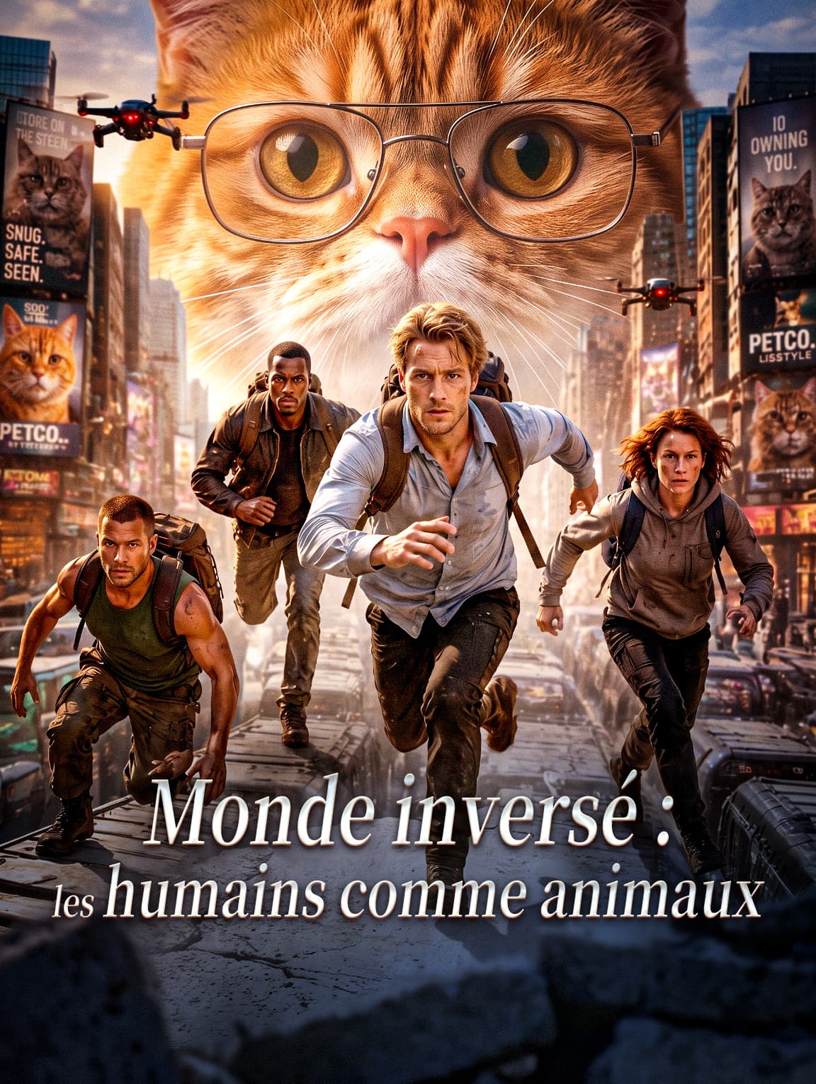 Monde inversé : les humains comme animaux