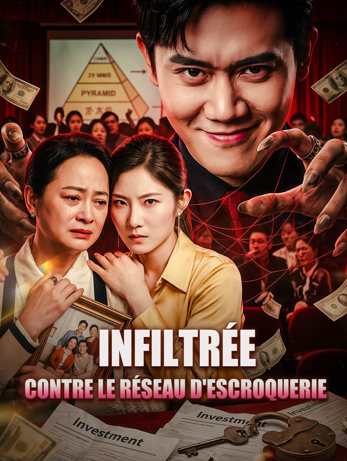 Infiltrée contre le réseau d'escroquerie
