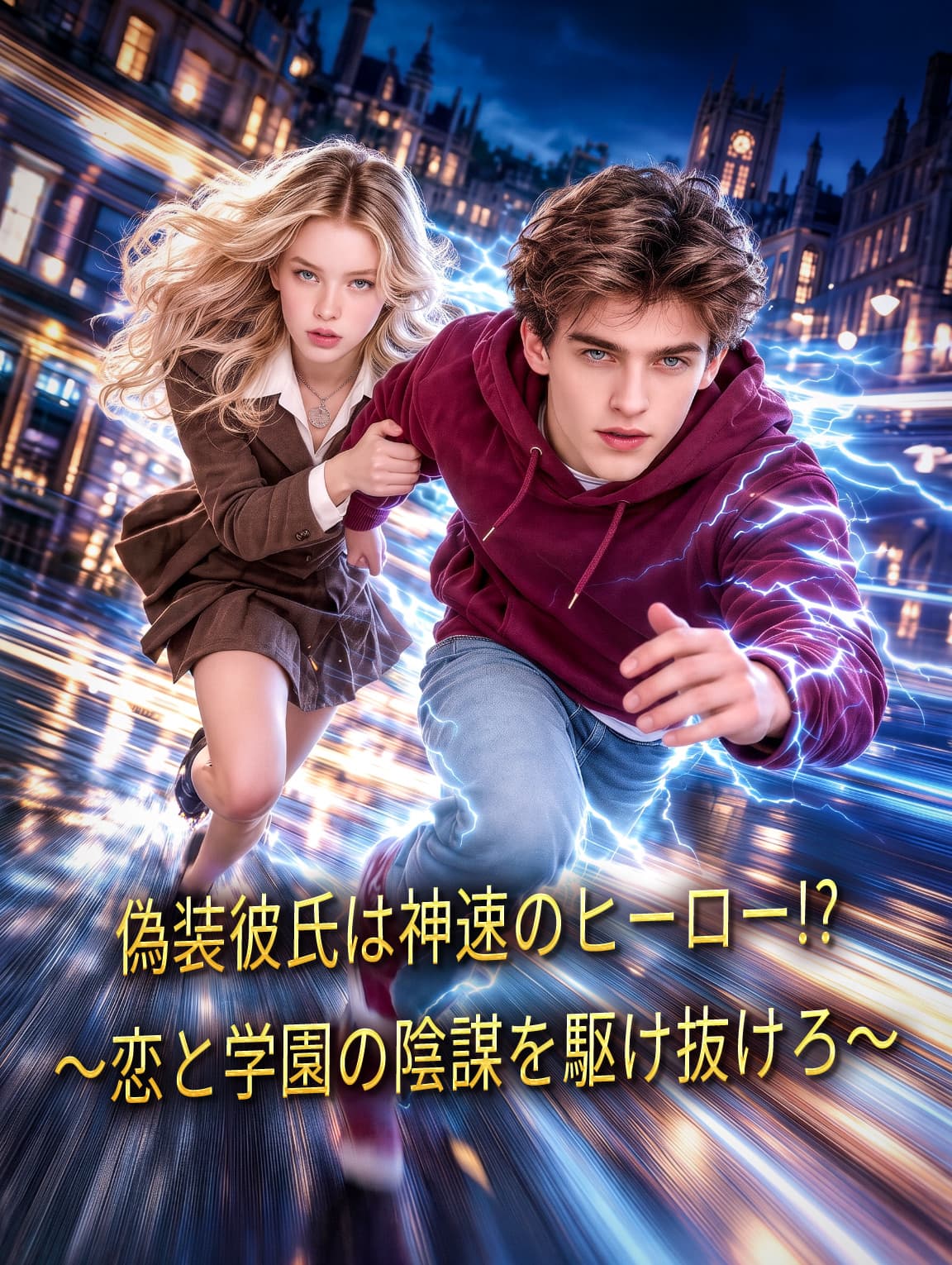 偽装彼氏は神速のヒーロー!? ～恋と学園の陰謀を駆け抜けろ～