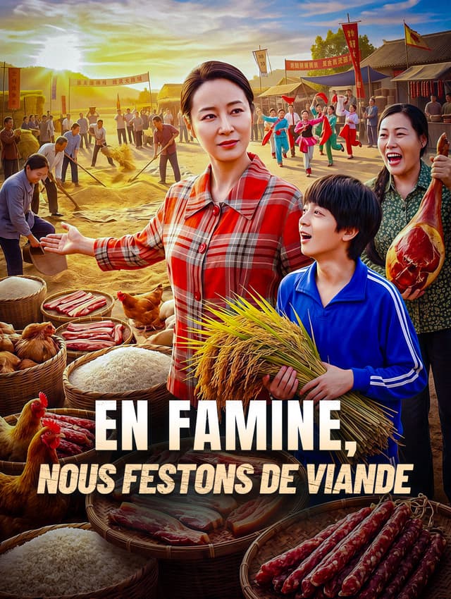 En famine, nous festons de viande