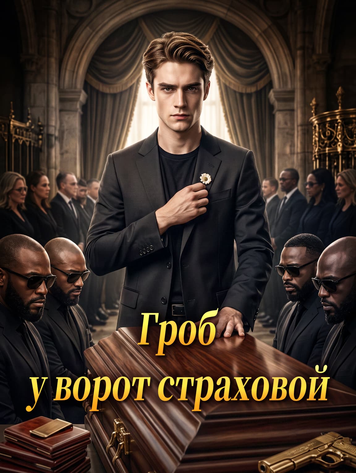 Гроб у ворот страховой