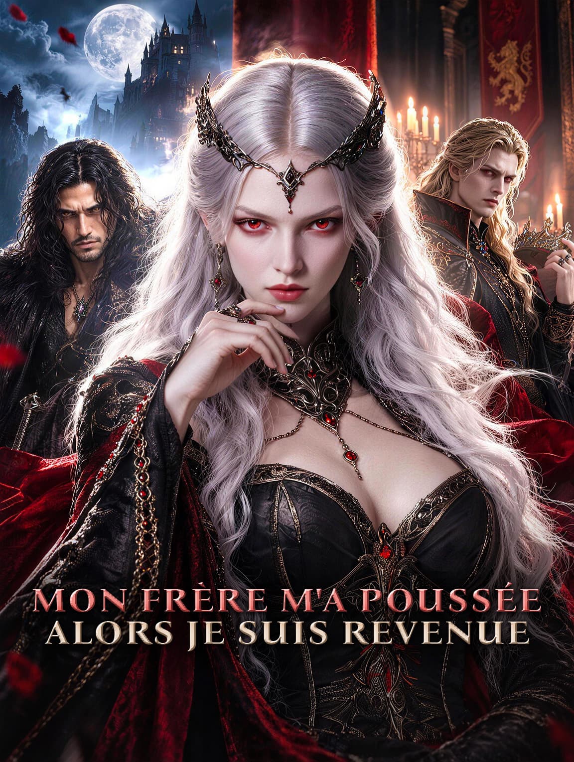 Mon frère m'a poussée, alors je suis revenue