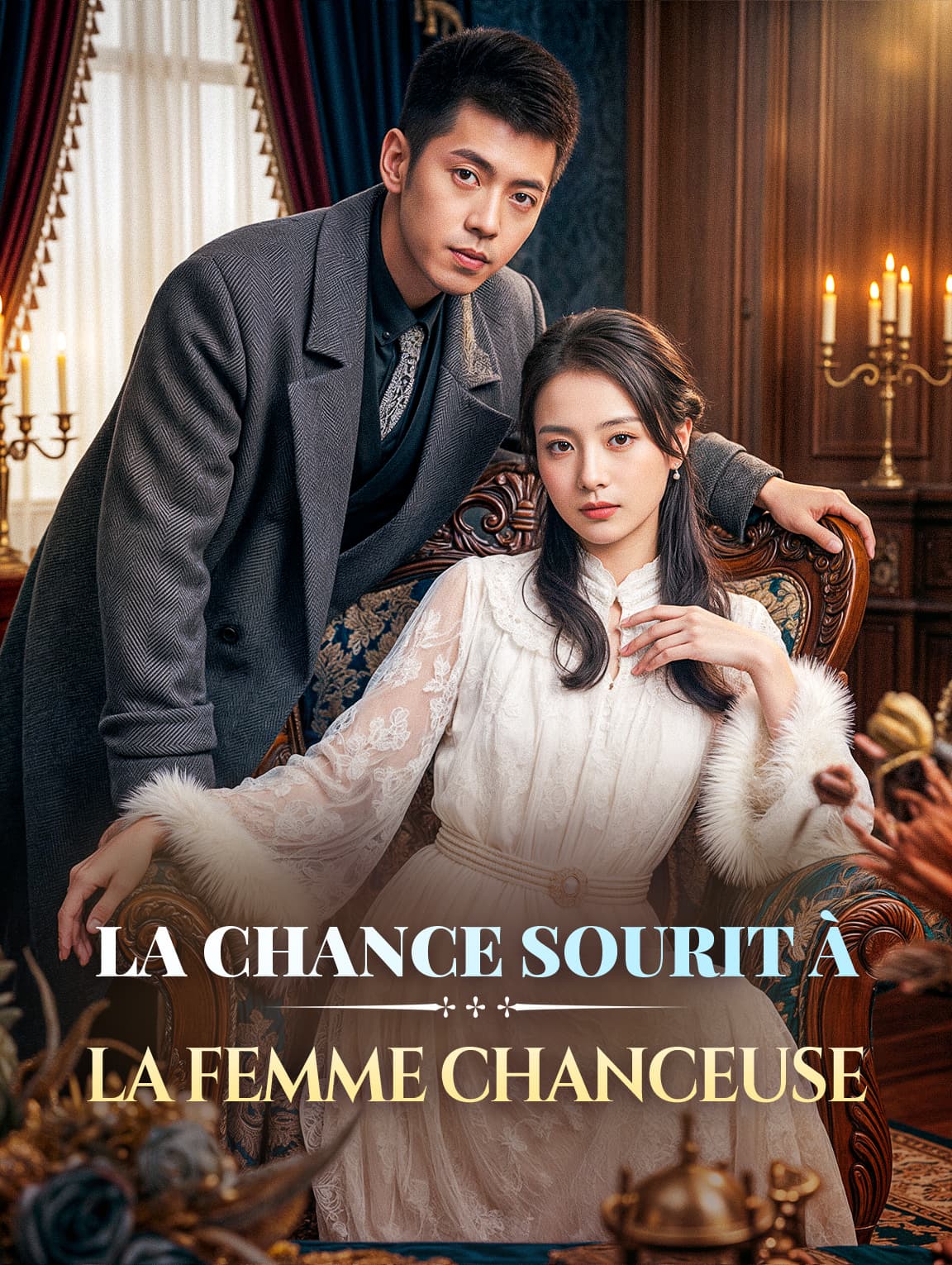 La chance sourit à la femme chanceuse
