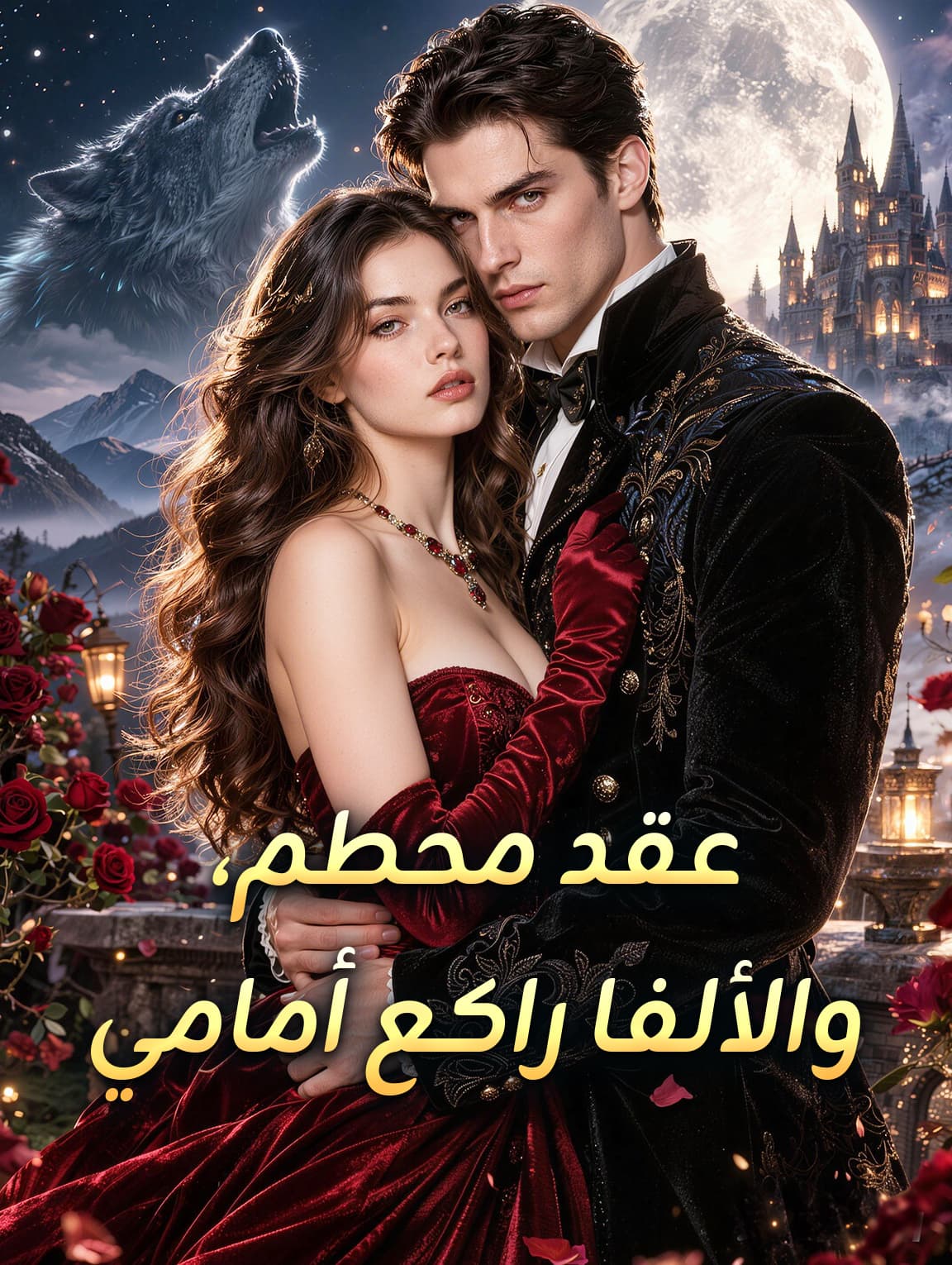 عقد محطم، والألفا راكع أمامي(بالعربية)