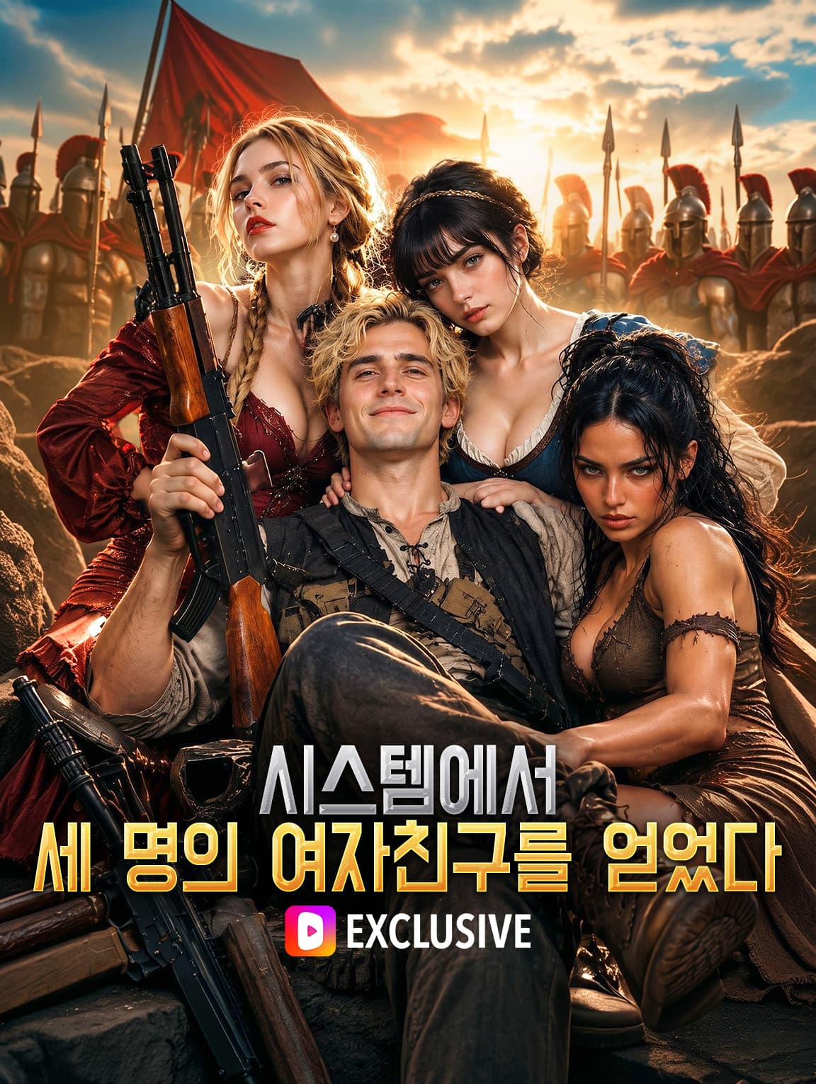 시스템에서 세 명의 여자친구를 얻었다