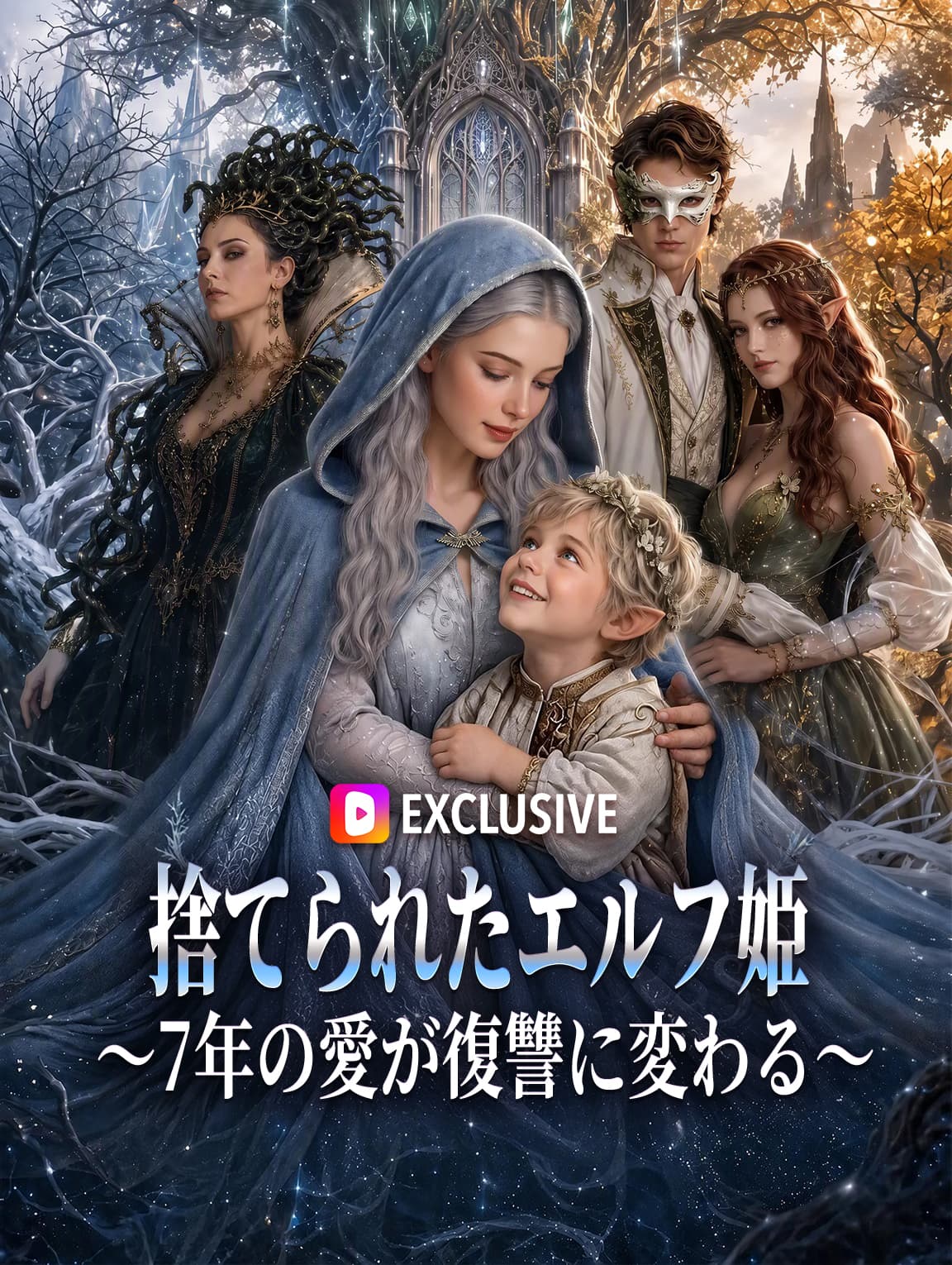 捨てられたエルフ姫～7年の愛が復讐に変わる～