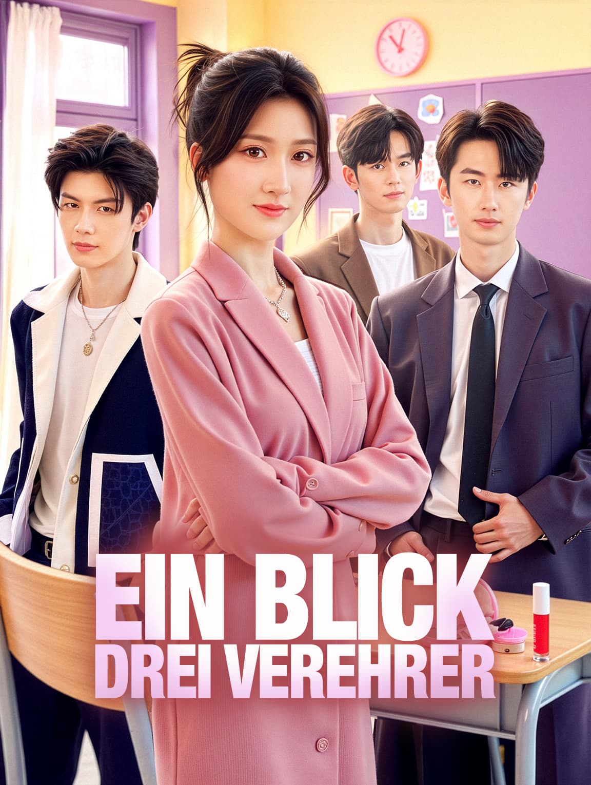 Ein Blick, drei Verehrer(Synchron)