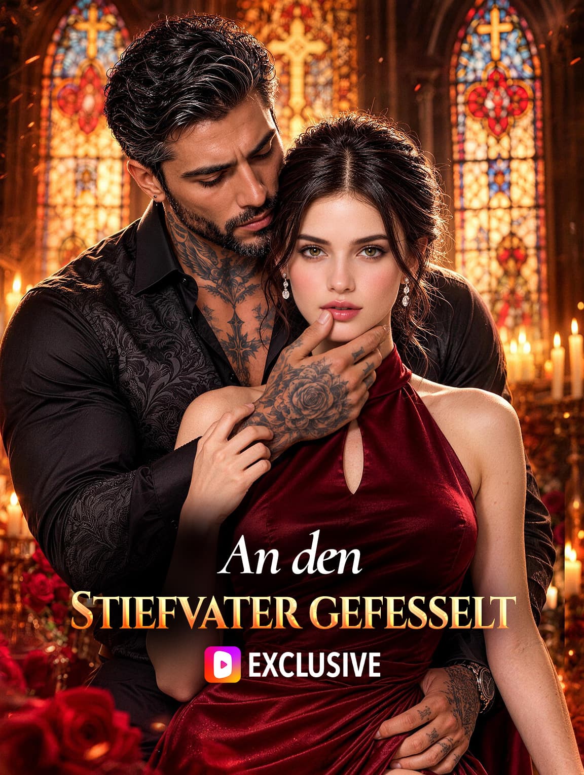 An den Stiefvater gefesselt