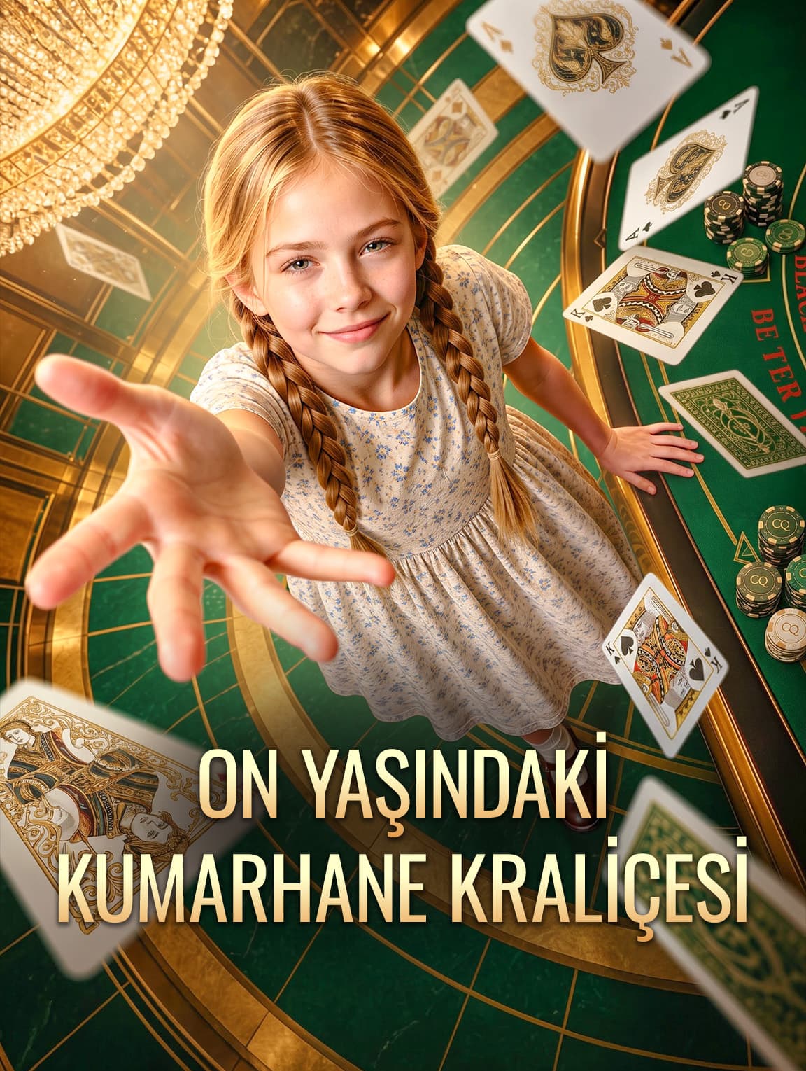 ON YAŞINDAKİ KUMARHANE KRALİÇESİ