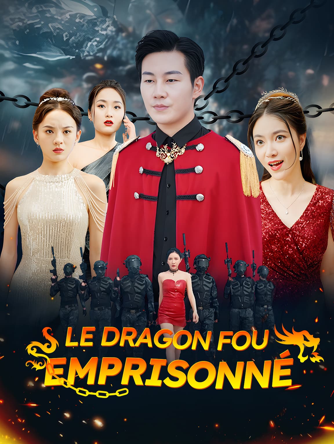 Le Dragon fou emprisonné