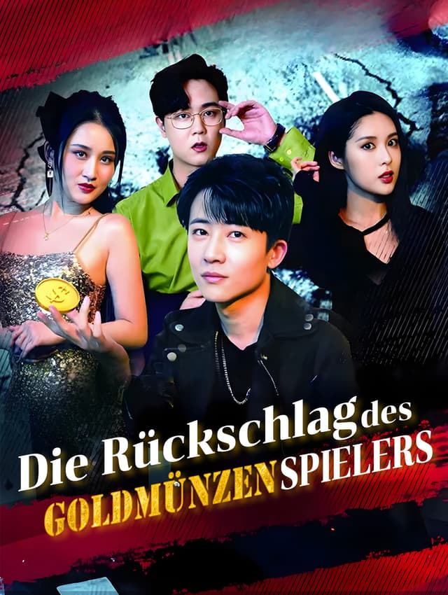 Die Rückschlag des Goldmünzenspielers