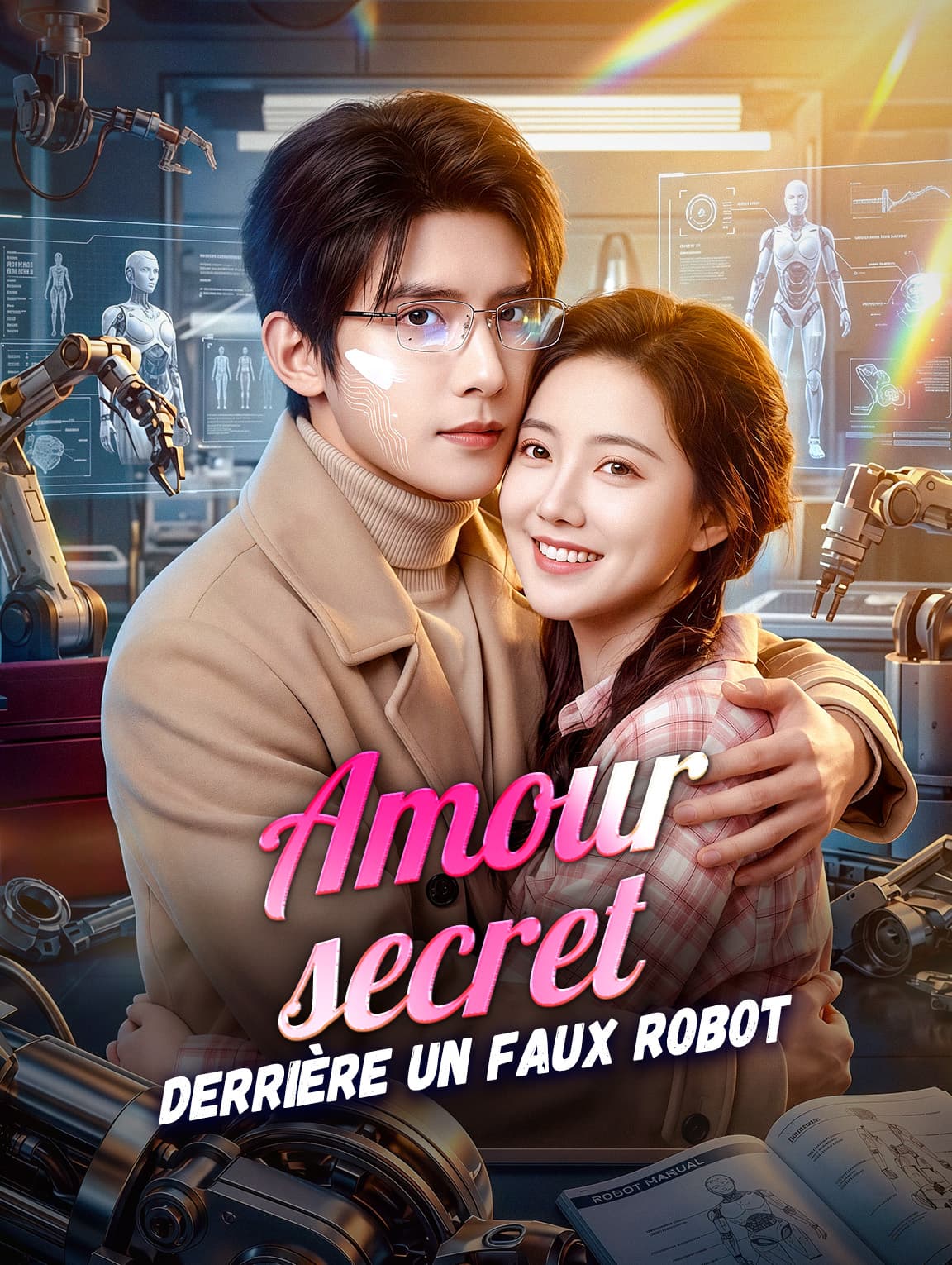 Amour secret derrière un faux robot