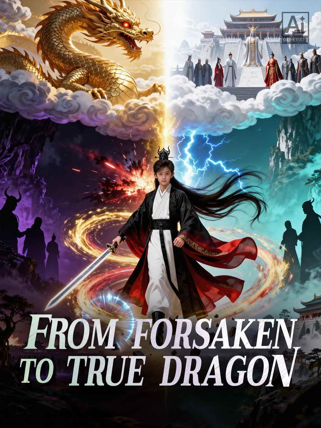 (Dubbed)From Forsaken to True Dragon