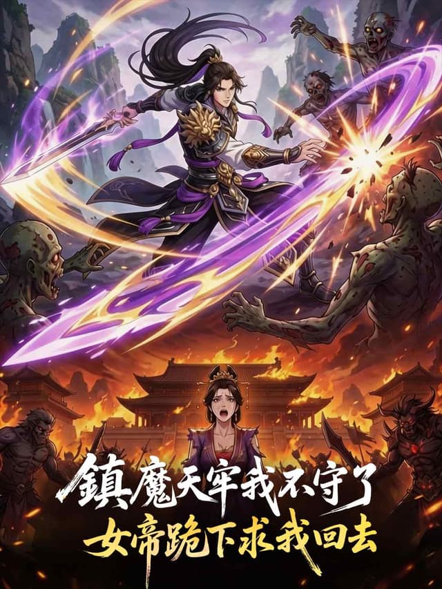 鎮魔天牢我不守了，女帝跪下求我回去