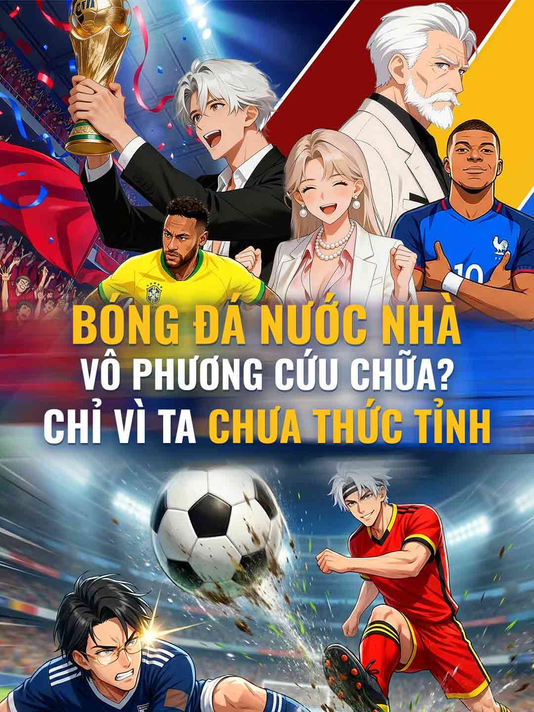 (Lồng tiếng)Bóng đá nước nhà vô phương cứu chữa? Chỉ vì ta chưa thức tỉnh