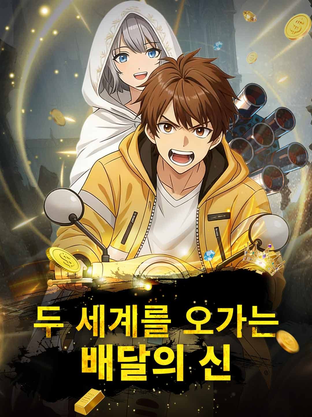 두 세계를 오가는 배달의 신
