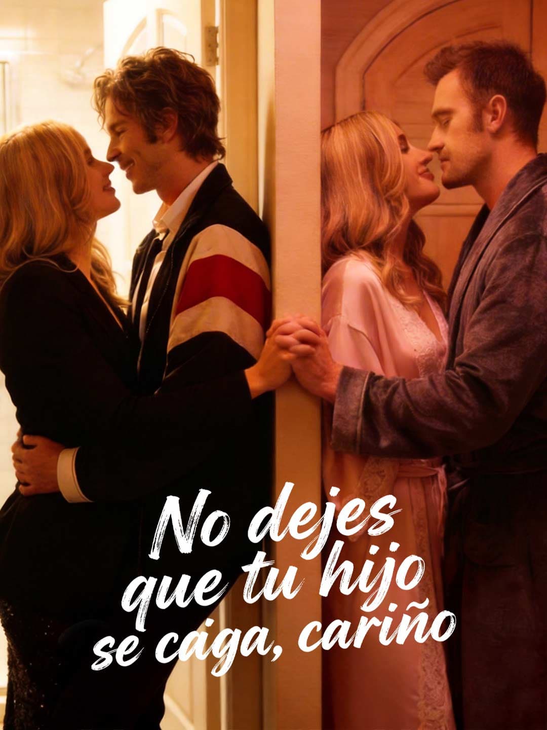 No dejes que tu hijo se caiga, cariño