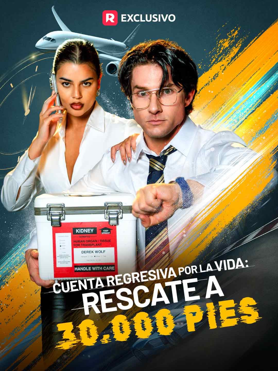(Doblado)Cuenta regresiva por la vida: rescate a 30.000 pies