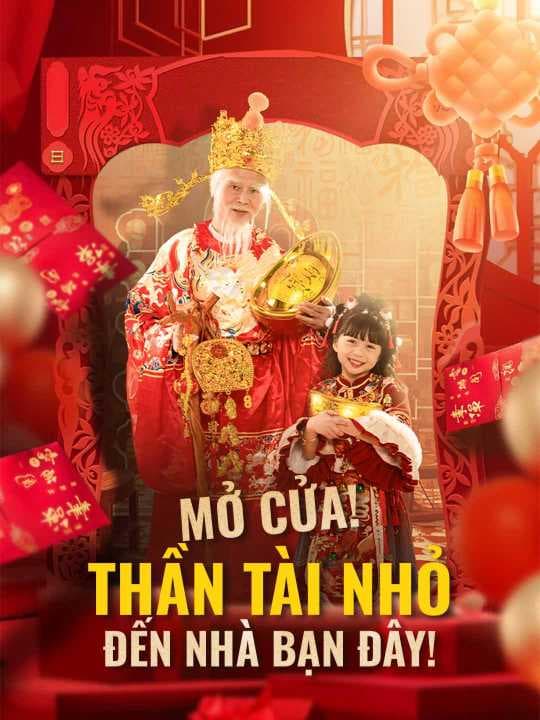 Mở cửa! Thần Tài Nhỏ đến nhà bạn đây!