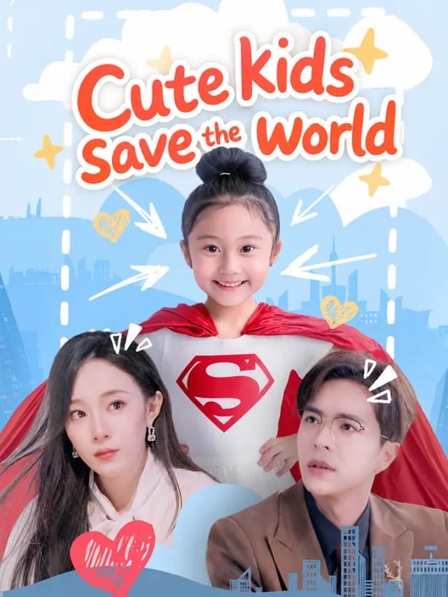 Cute kids save the world