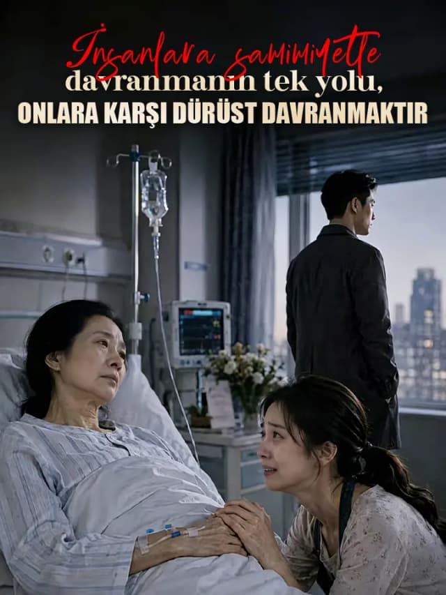 İnsanlara samimiyetle davranmanın tek yolu, onlara karşı dürüst davranmaktır