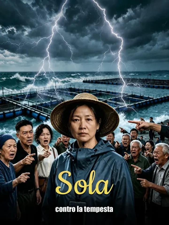 Sola contro la tempesta