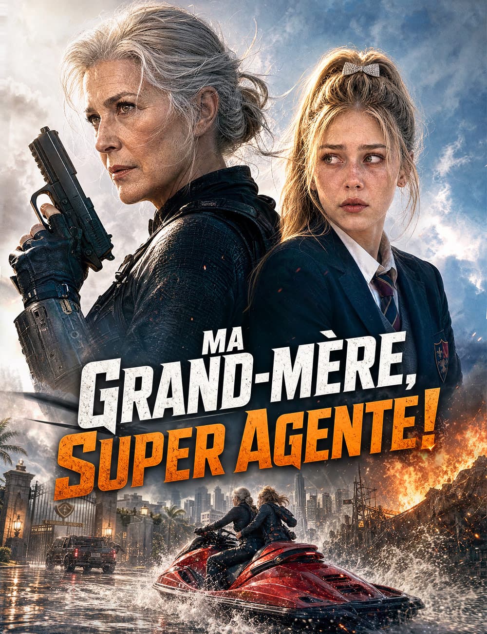 Ma grand-mère, super agente !(doublage)