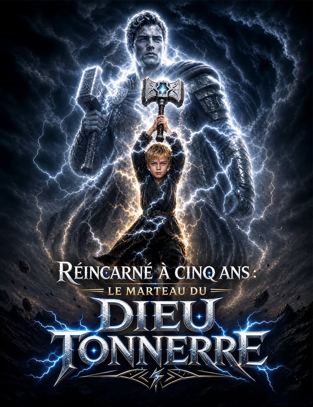 Réincarné à cinq ans : le marteau du dieu tonnerre