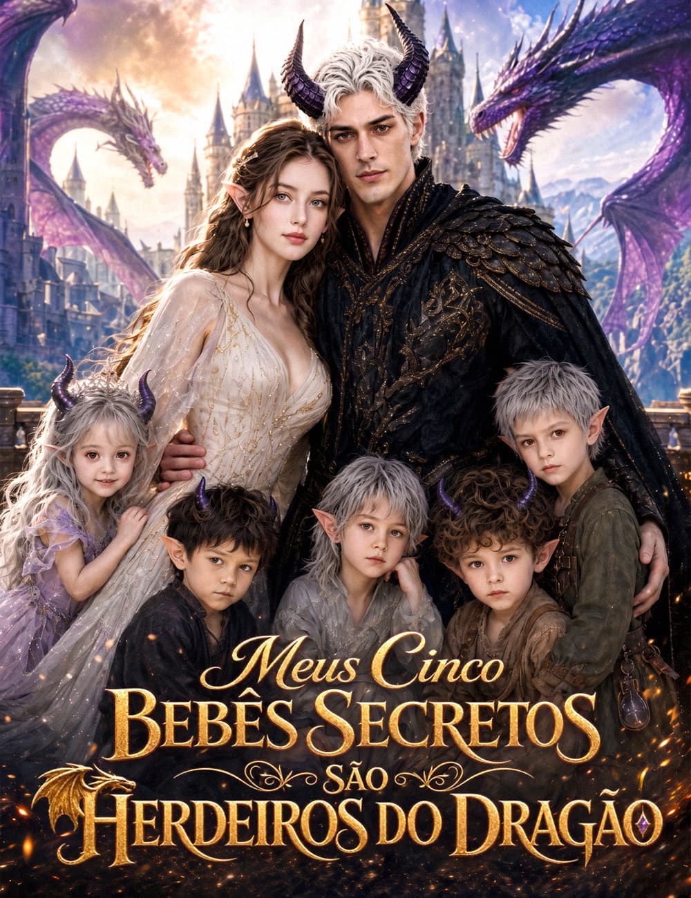 Meus Cinco Bebês Secretos São Herdeiros do Dragão[dublado]