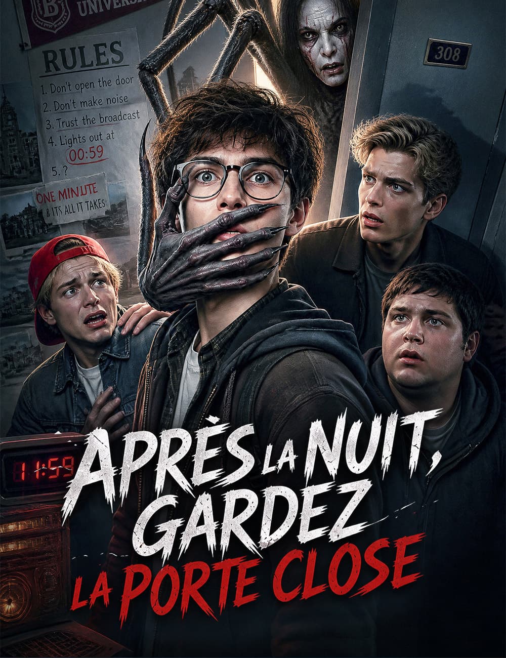 Après la nuit, gardez la porte close(doublage)