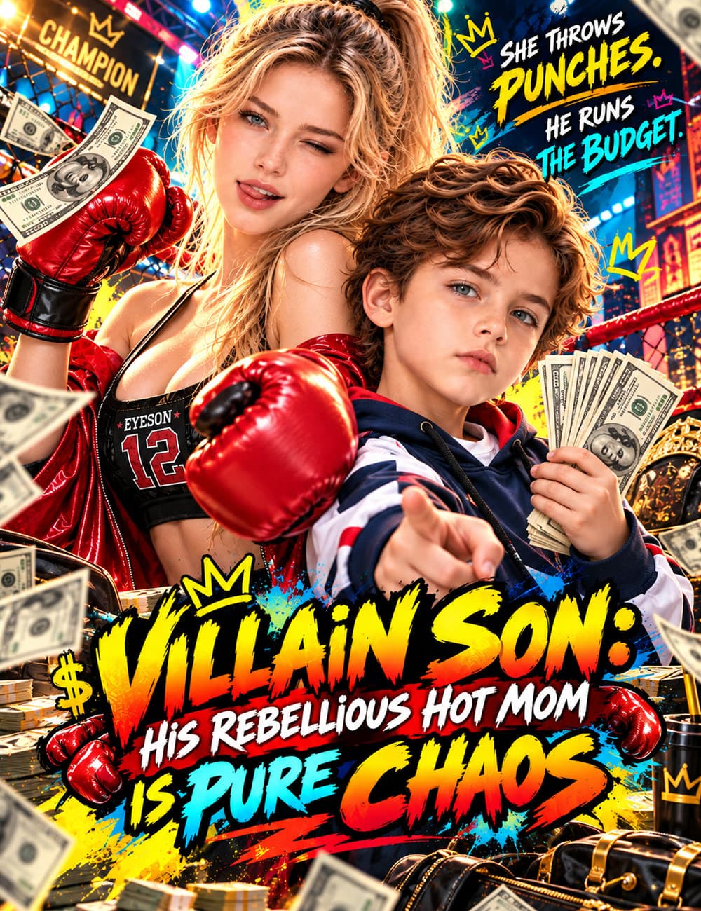 Villain Son: His Rebellious Hot Mom Is Pure Chaos