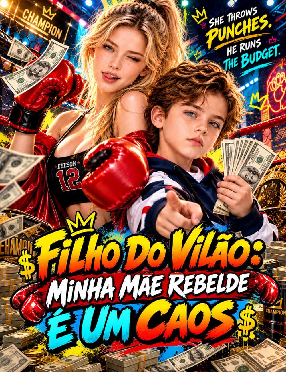 Filho do Vilão: Minha Mãe Rebelde é um Caos [dublado]